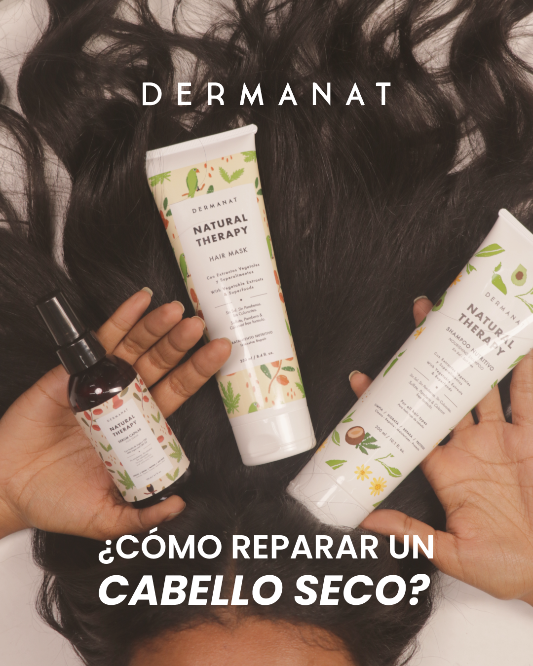 ¿Cabello dañado? Dermanat tiene la solución