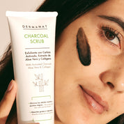Charcoal scrub con modelo 2