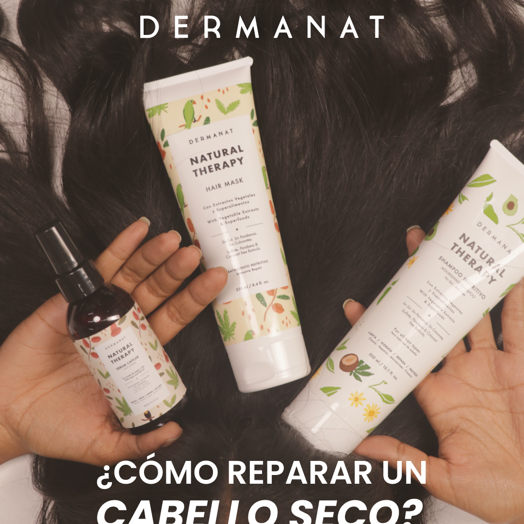 ¿Cabello dañado? Dermanat tiene la solución