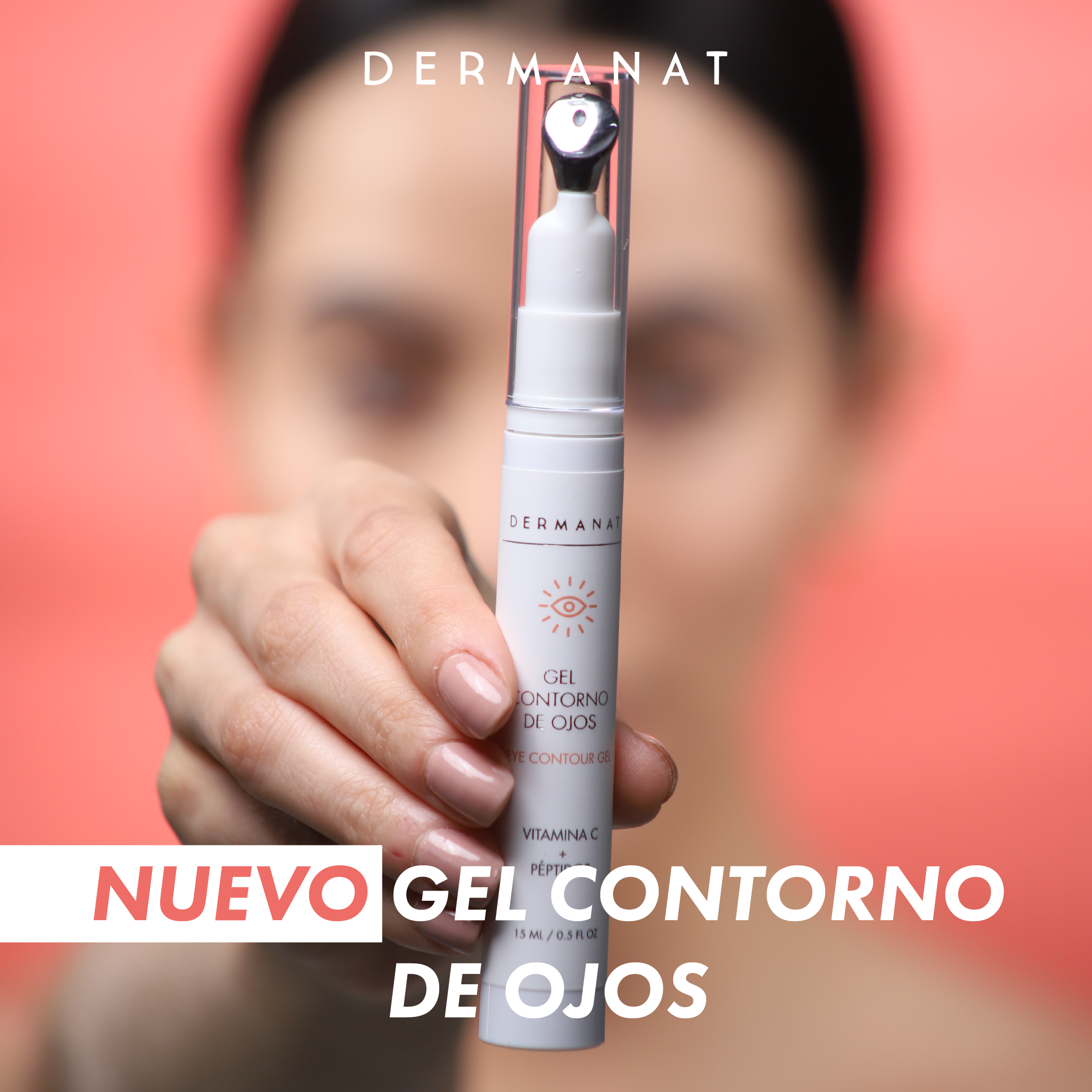 Descubre el Nuevo Gel Contorno de Ojos de Dermanat: Hidratación y Luminosidad en un Solo Paso