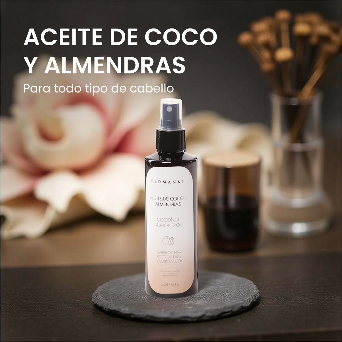ACEITE DE COCO Y ALMENDRAS | DERMANAT