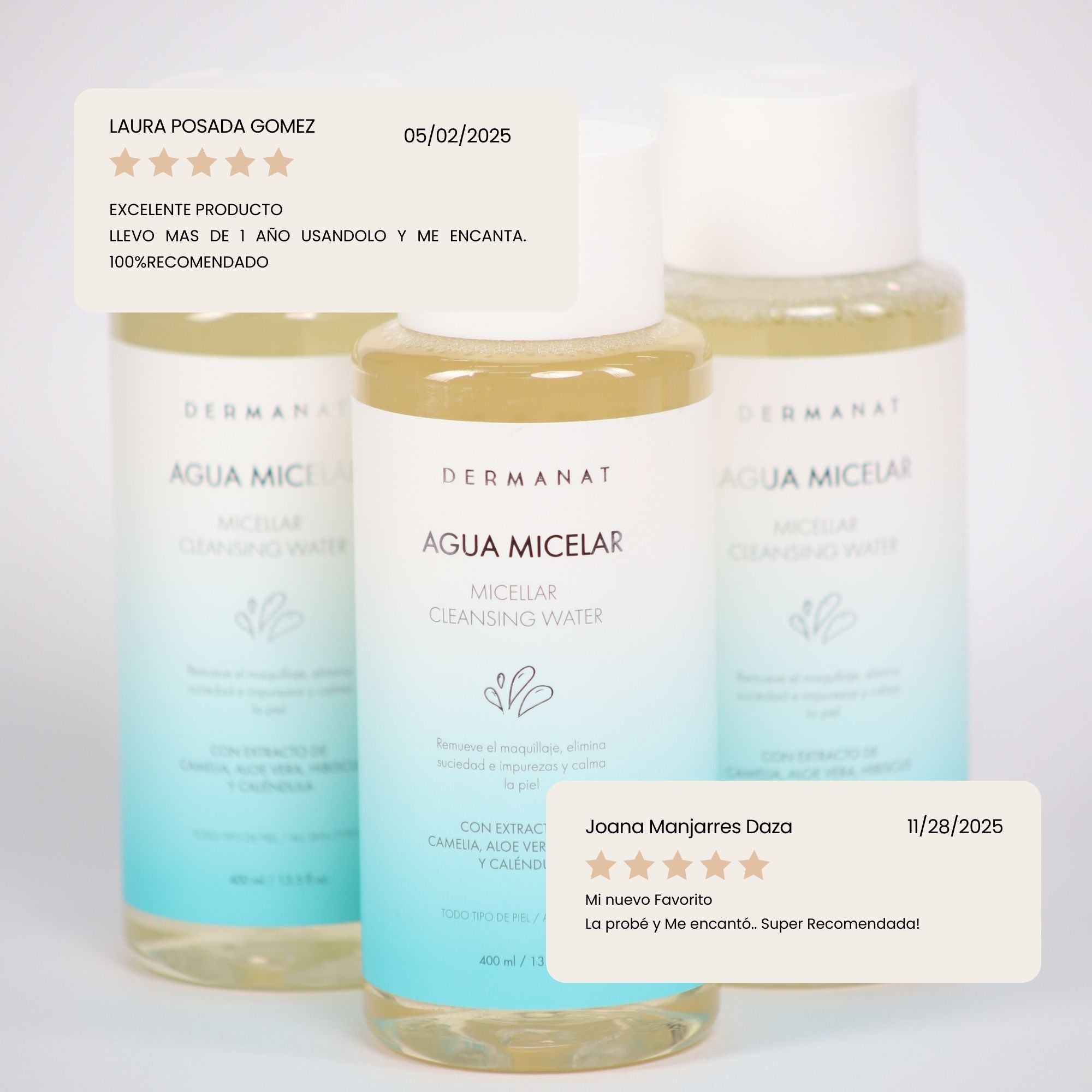 AGUA MICELAR | DERMANAT