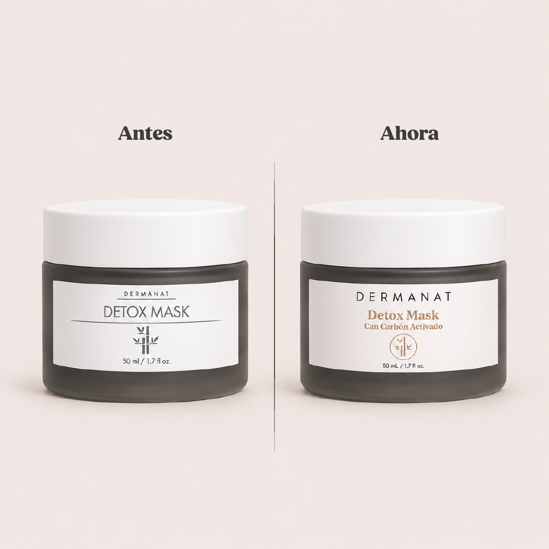 DETOX MASK - MASCARILLA CON CARBÓN ACTIVADO | DERMANAT