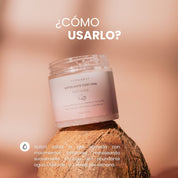 Como usar el Body scrub exfoliante corporal Dermanat