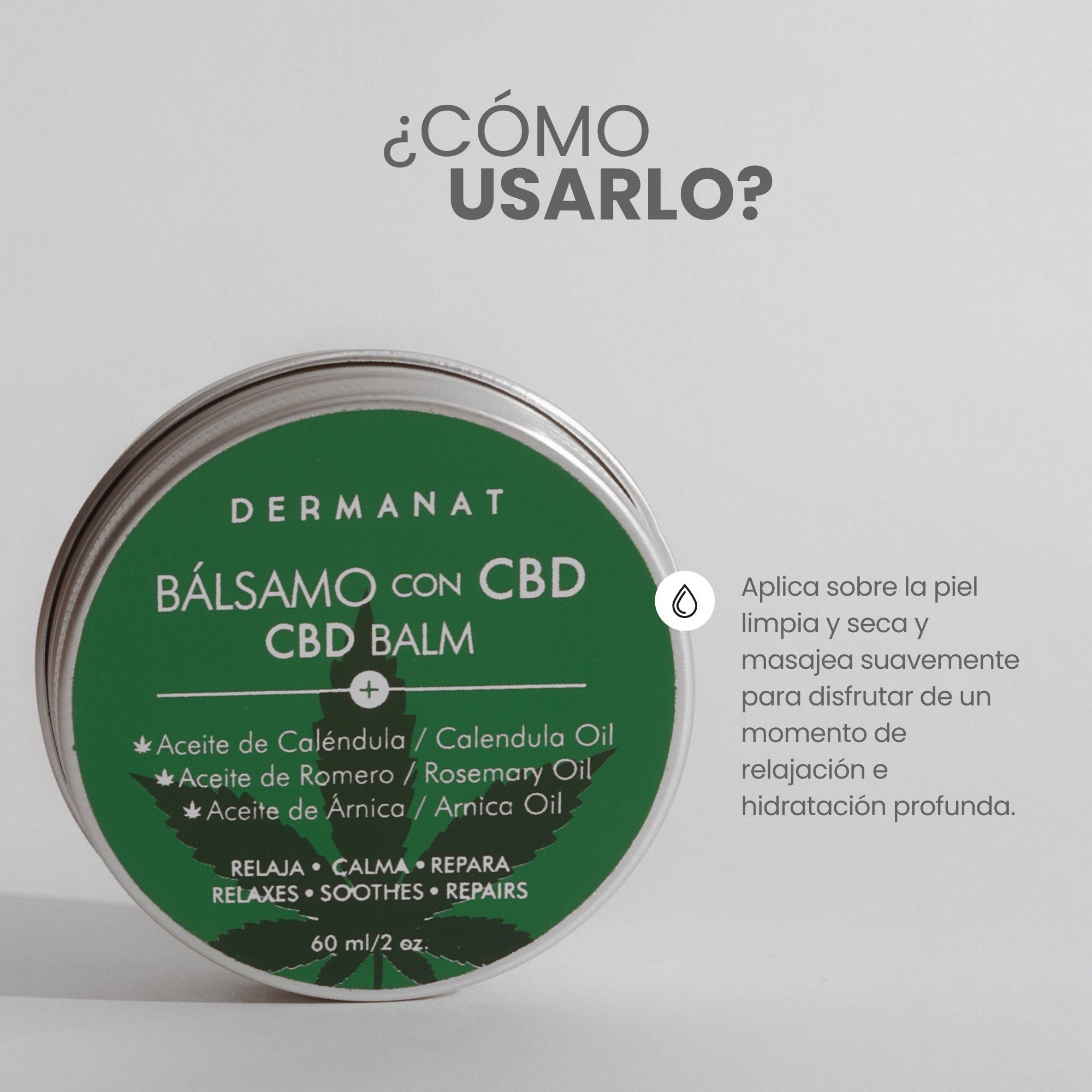 BÁLSAMO CON CBD | DERMANAT