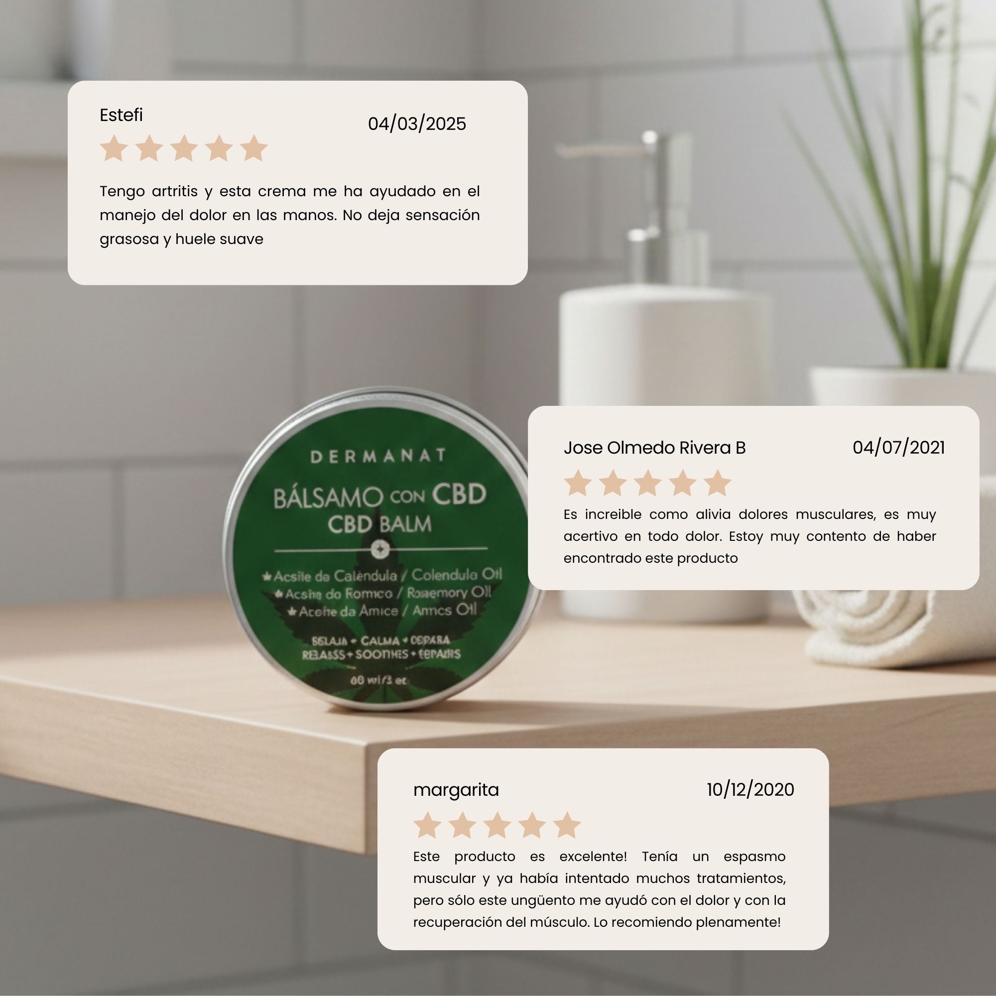 BÁLSAMO CON CBD | DERMANAT