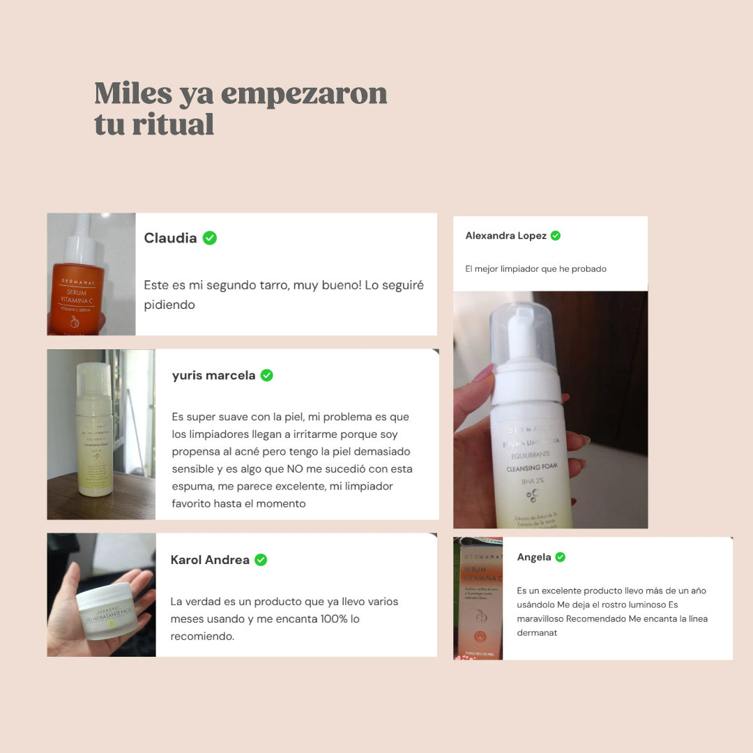 KIT START GLOW | DERMANAT