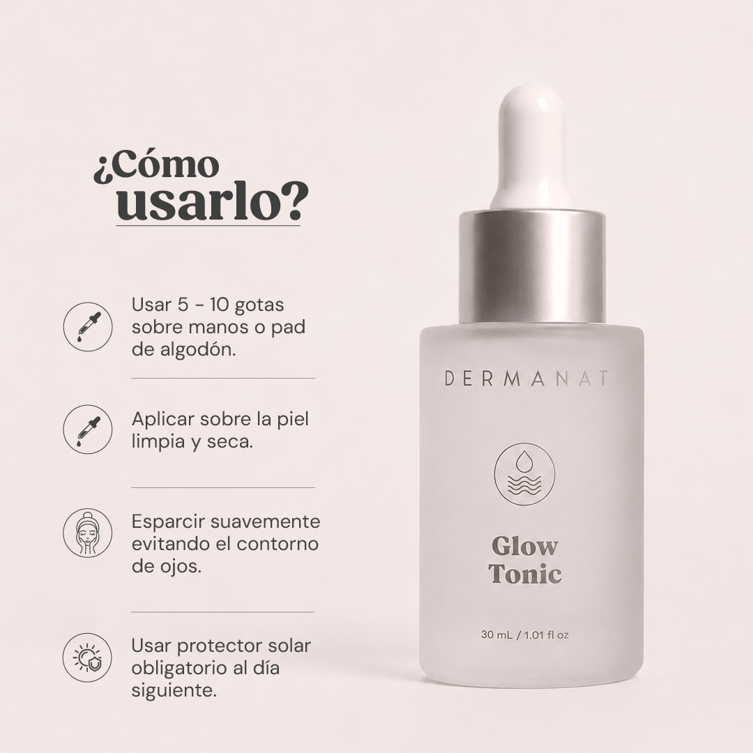 GLOW TONIC - TÓNICO DESPIGMENTANTE | DERMANAT
