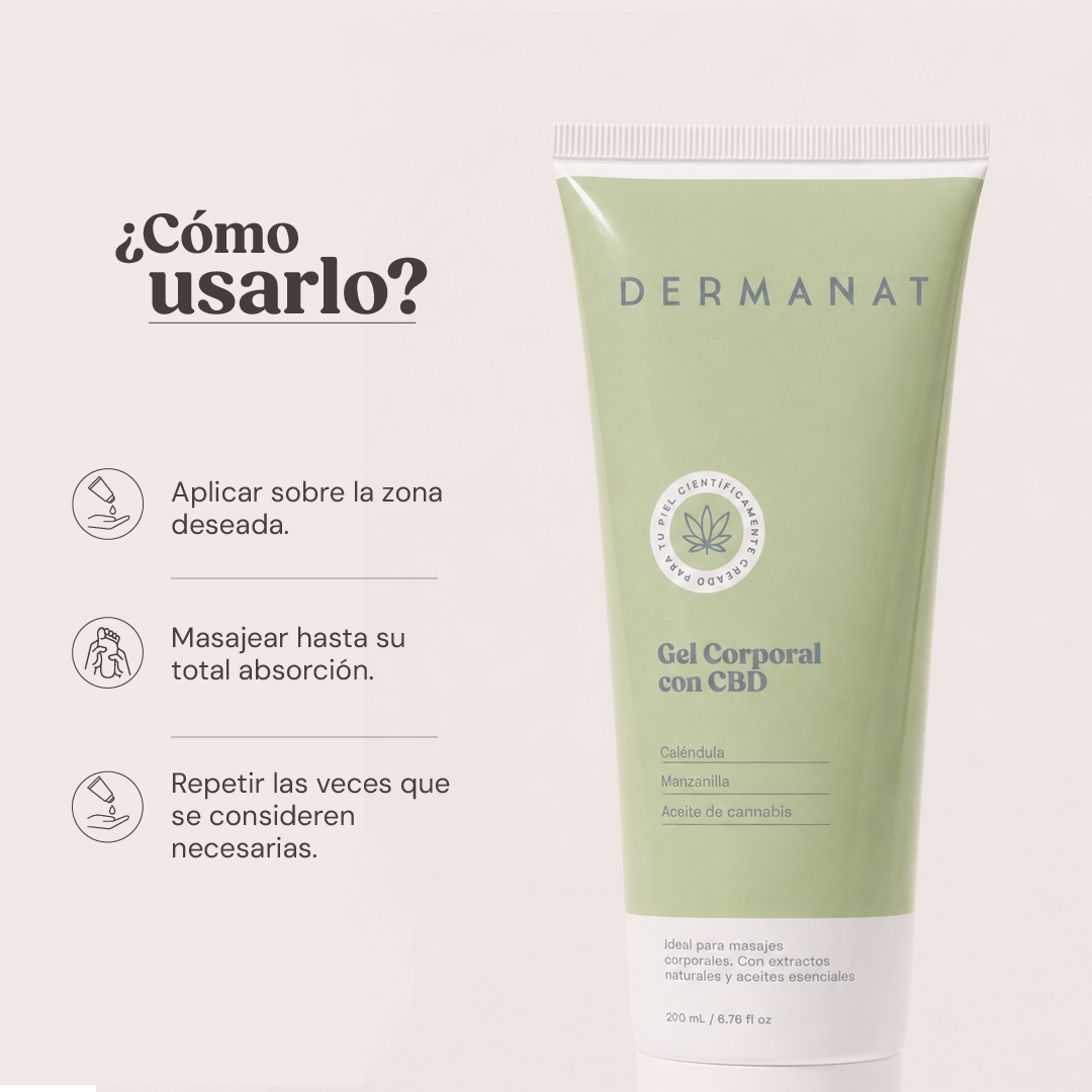 GEL CORPORAL CON CBD | DERMANAT