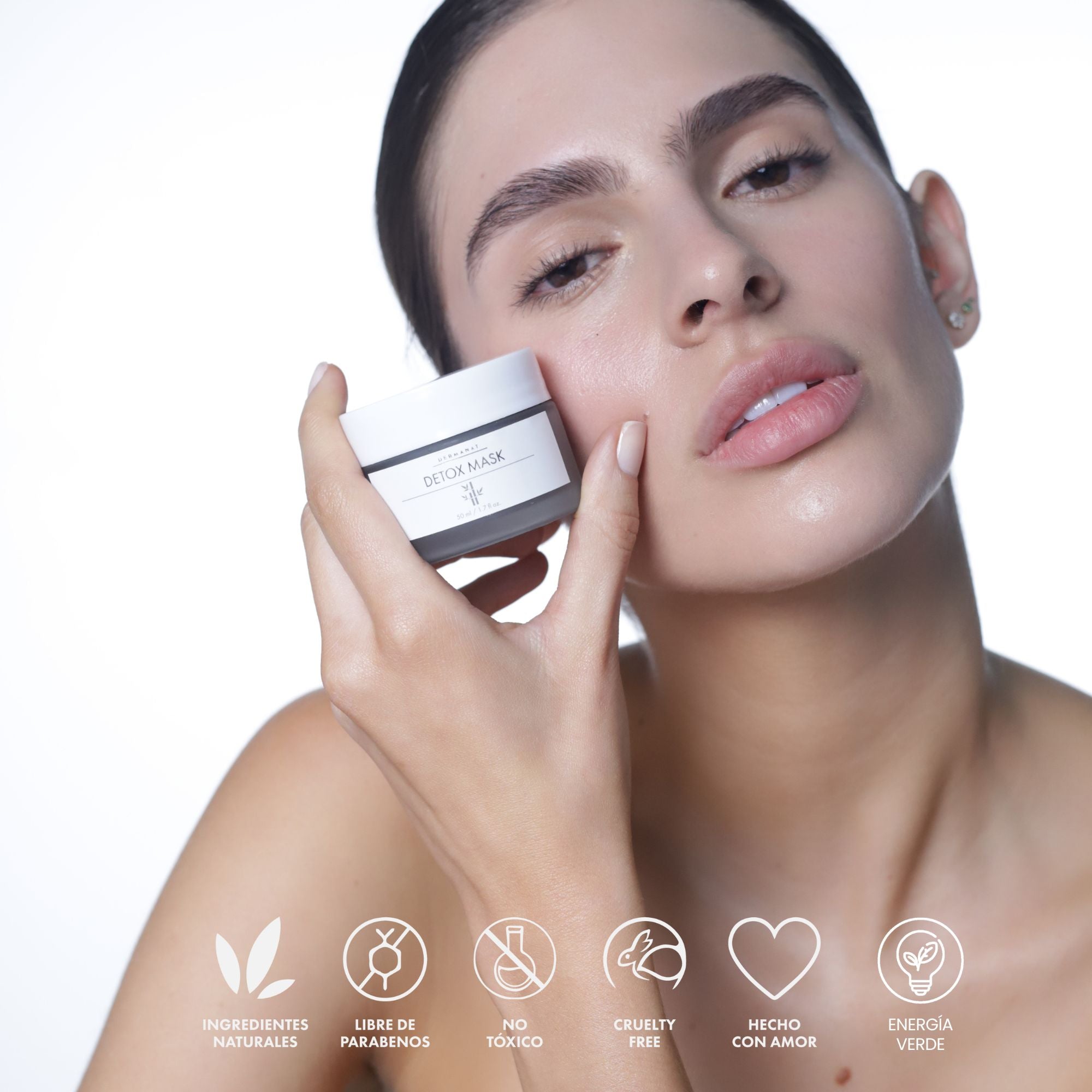 DETOX MASK - MASCARILLA CON CARBÓN ACTIVADO | DERMANAT