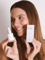 Glow tonic con modelo