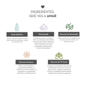 Ingredientes del Tónico equilibrante Dermanat