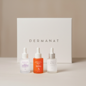 Kit Iluminador para iluminar y mejorar la textura de la piel Dermanat