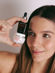 Kit rosa mosqueta con modelo