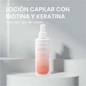 LOCIÓN CAPILAR REGENERADORA CON BIOTINA Y KERATINA | DERMANAT