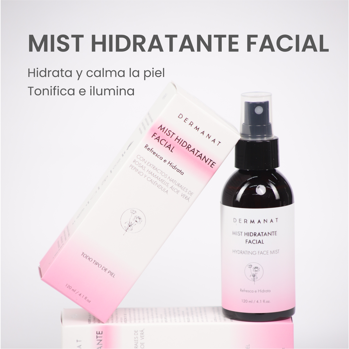 MIST HIDRATANTE FACIAL | DERMANAT