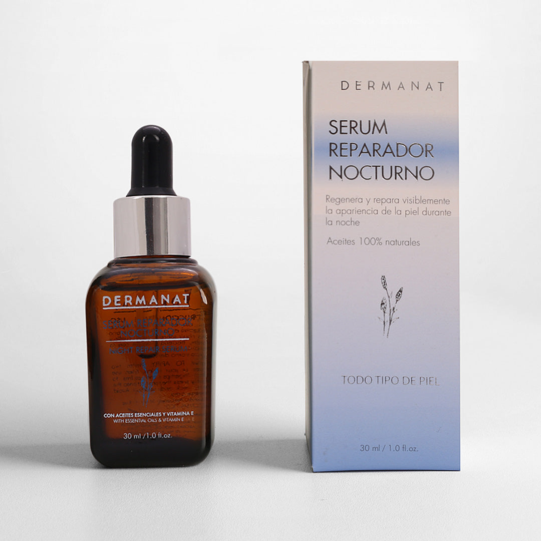 Serum reparador nocturno con empaque