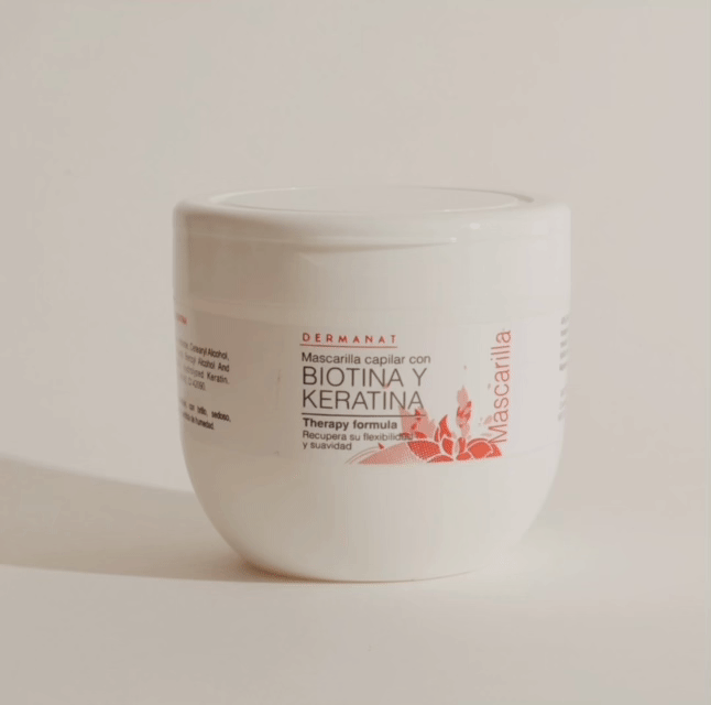 TRATAMIENTO CAPILAR CON BIOTINA Y KERATINA DERMANAT – Dermanat