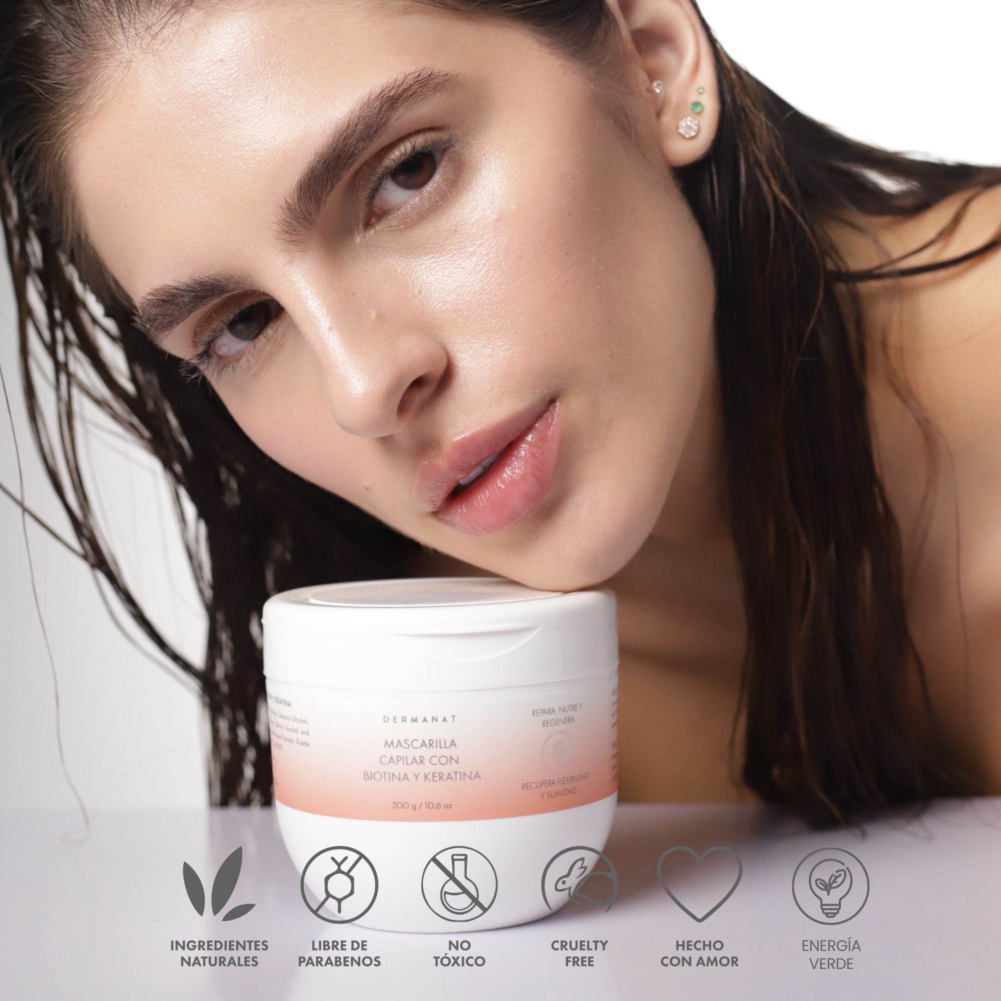 TRATAMIENTO CAPILAR CON BIOTINA Y KERATINA | DERMANAT