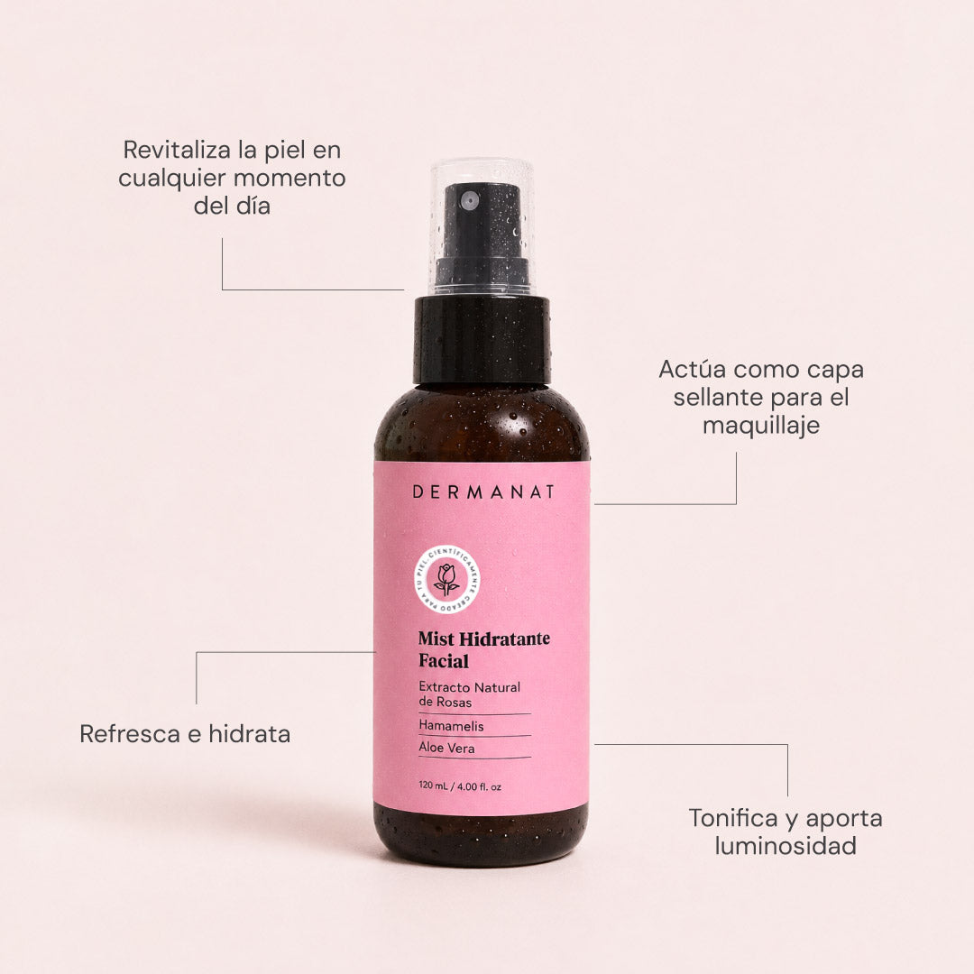 MIST HIDRATANTE FACIAL | DERMANAT