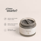 DETOX MASK - MASCARILLA CON CARBÓN ACTIVADO | DERMANAT