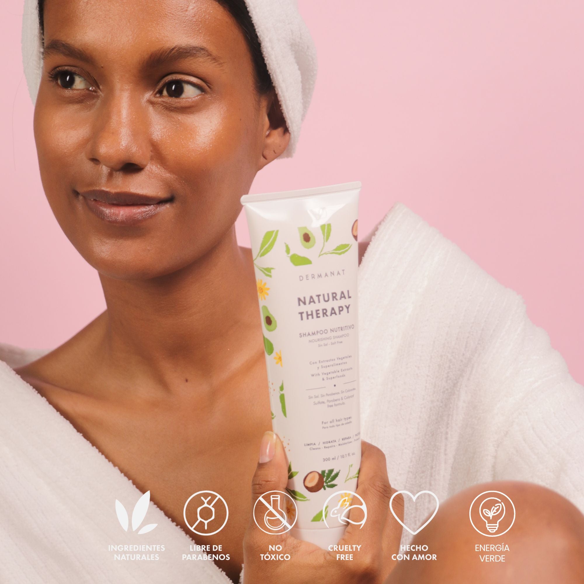 SHAMPOO NUTRITIVO SIN SAL | DERMANAT