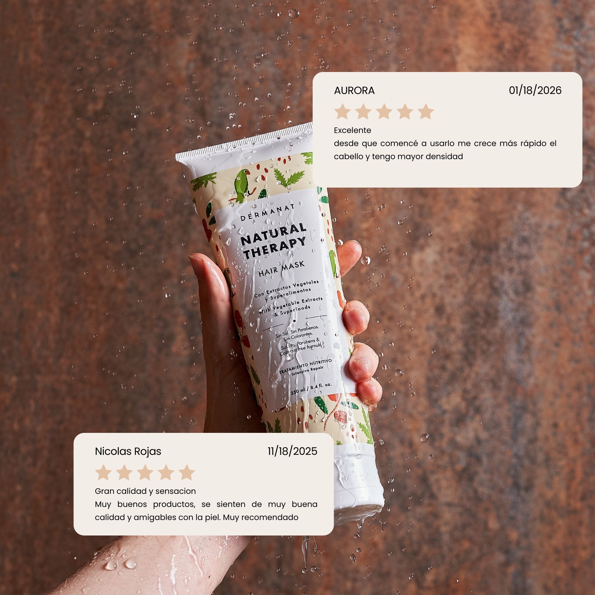 SHAMPOO NUTRITIVO SIN SAL | DERMANAT