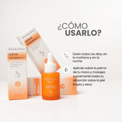 Como usar el Sérum con vitamina C Dermanat